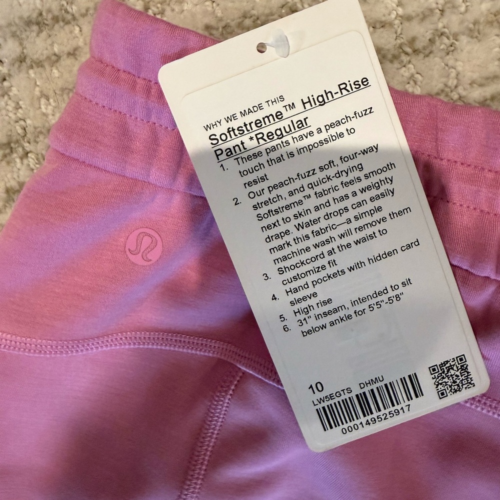 Lululemon High-Rise Softstreme Pant - Picture 3 of 3